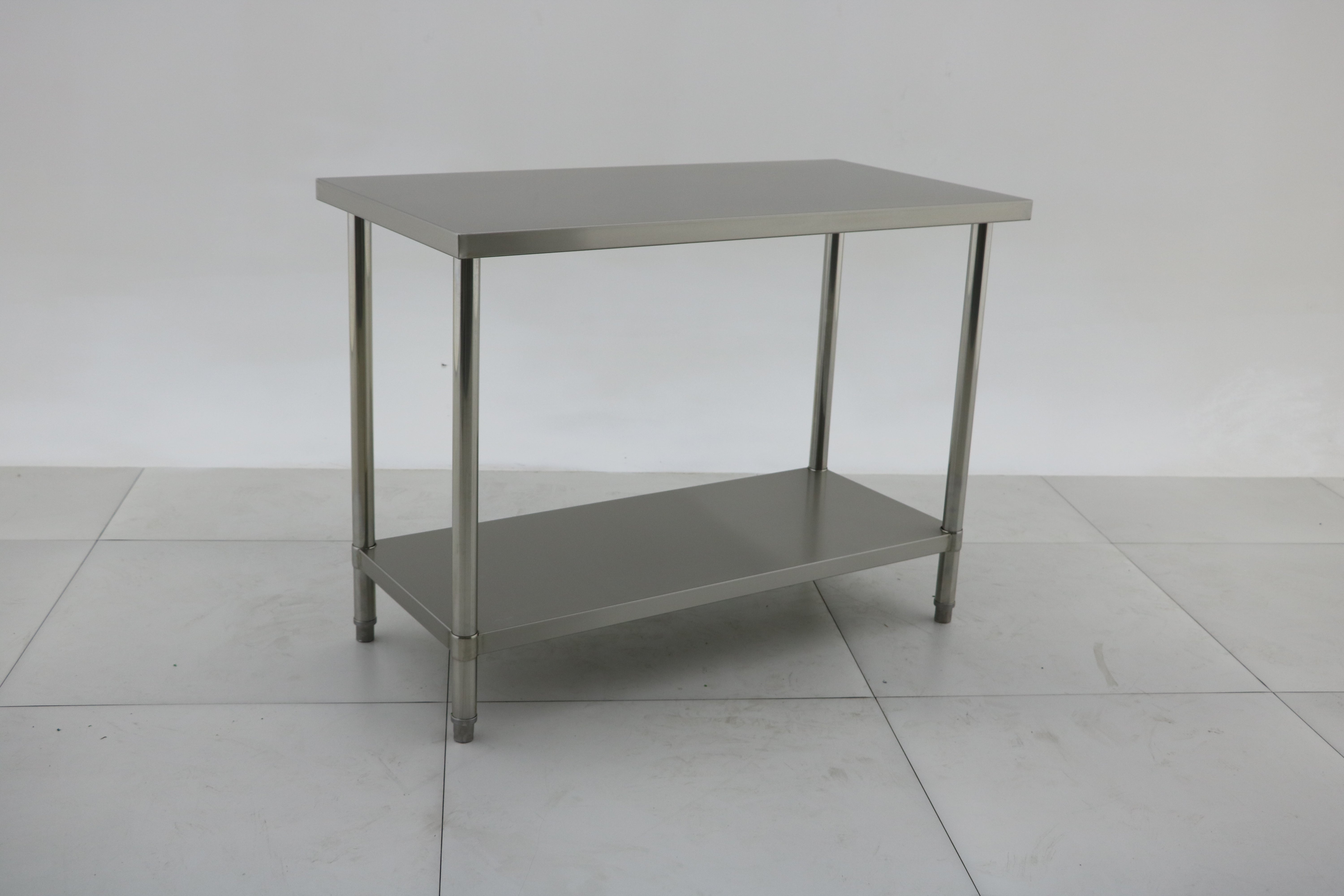 (610mm Deep) Premium Range 1.5mm SS304 Heavy Duty Top Stainless Steel Benches EZ Stainless Pty Ltd