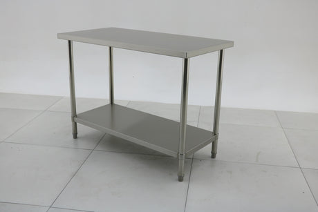 1200 x700 x900 Premium Range 1.2mm SS304 Heavy Duty Top Stainless Steel Benches EZ Stainless Pty Ltd
