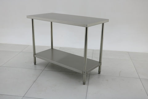 1000 x700 x900 Premium Range 1.2mm SS304 Heavy Duty Top Stainless Steel Benches EZ Stainless Pty Ltd