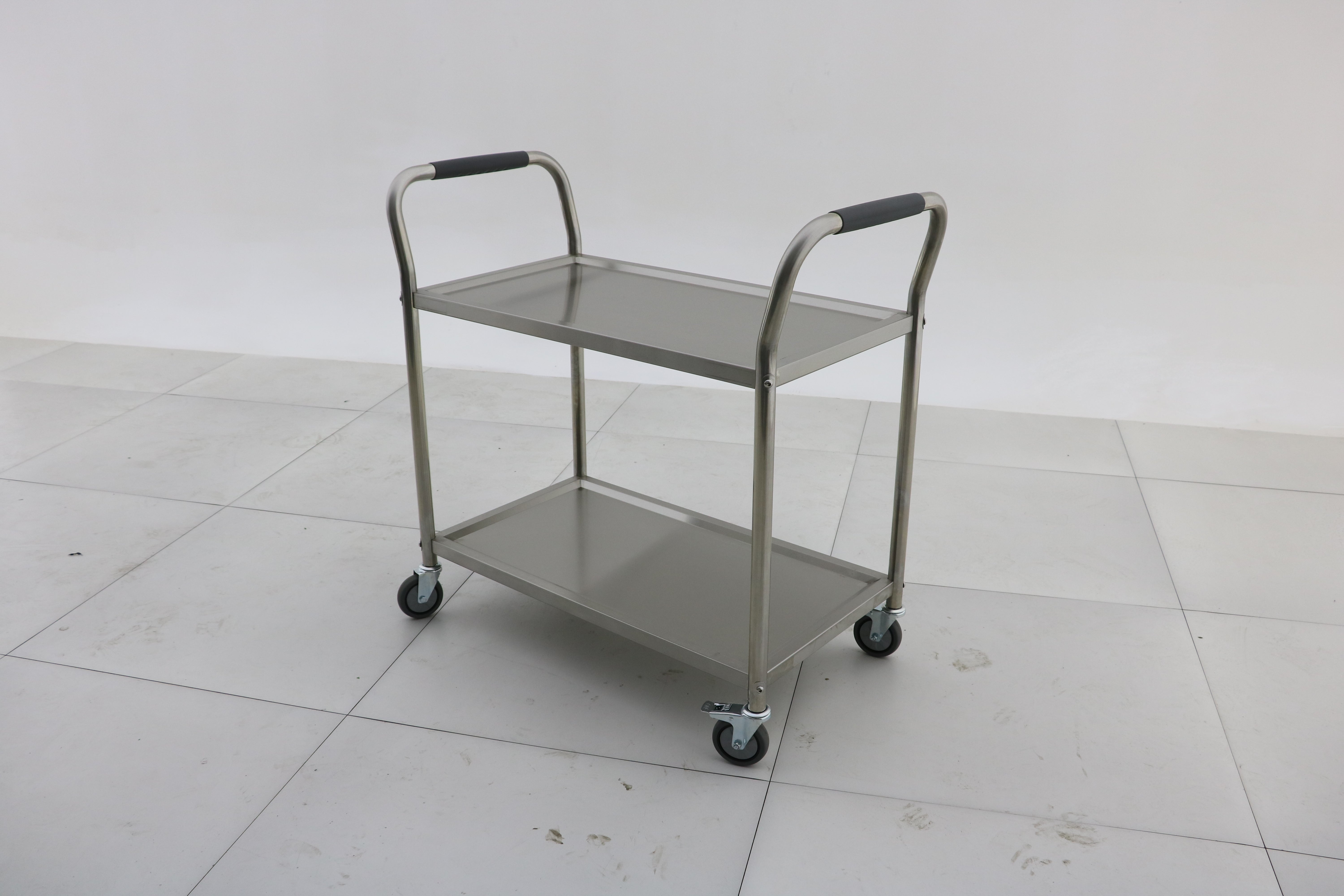 Stainless Steel Catering Trolley (2-Tier) 1000x500x900 EZ Stainless Pty Ltd