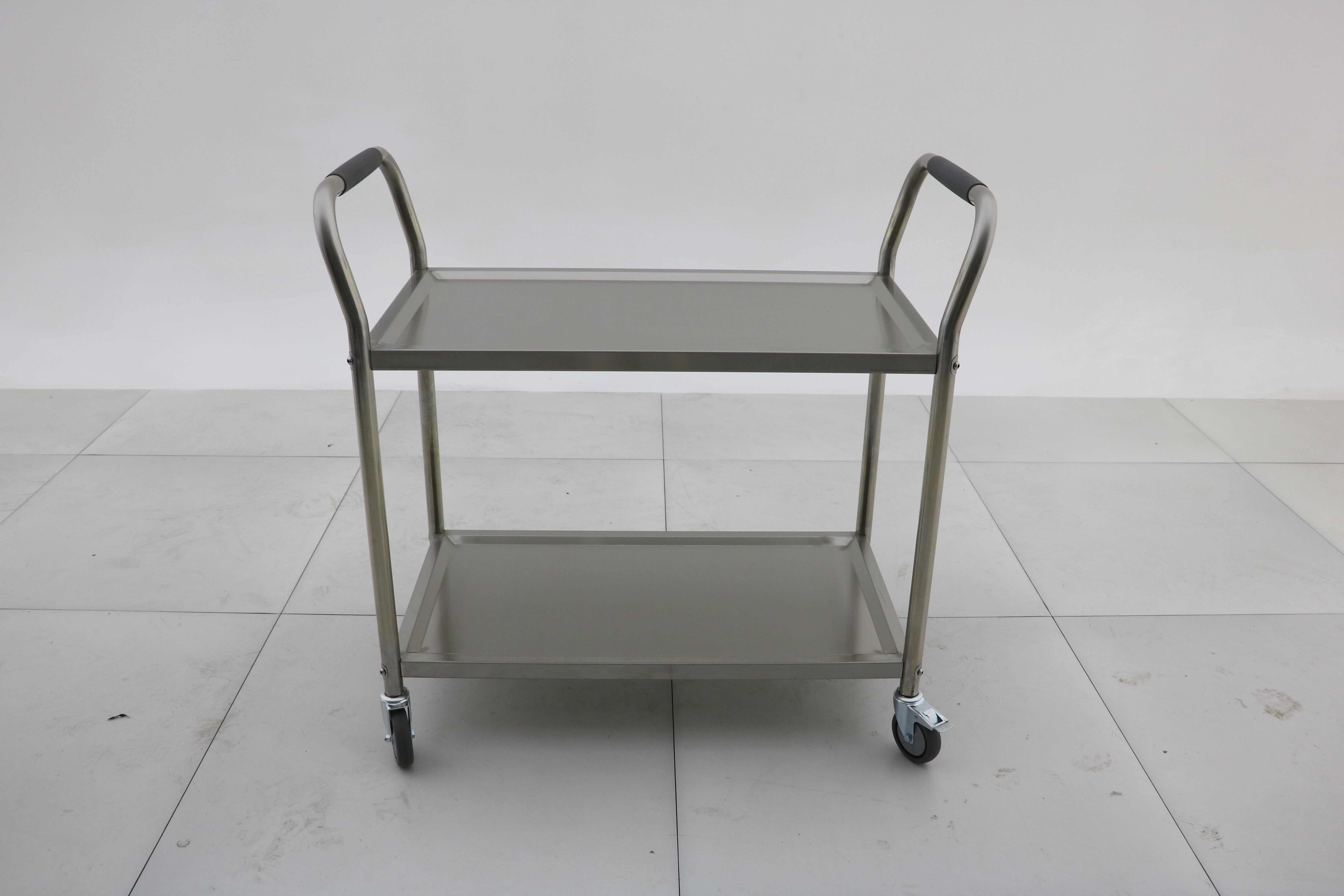 Stainless Steel Catering Trolley (2-Tier) 1000x500x900 EZ Stainless Pty Ltd