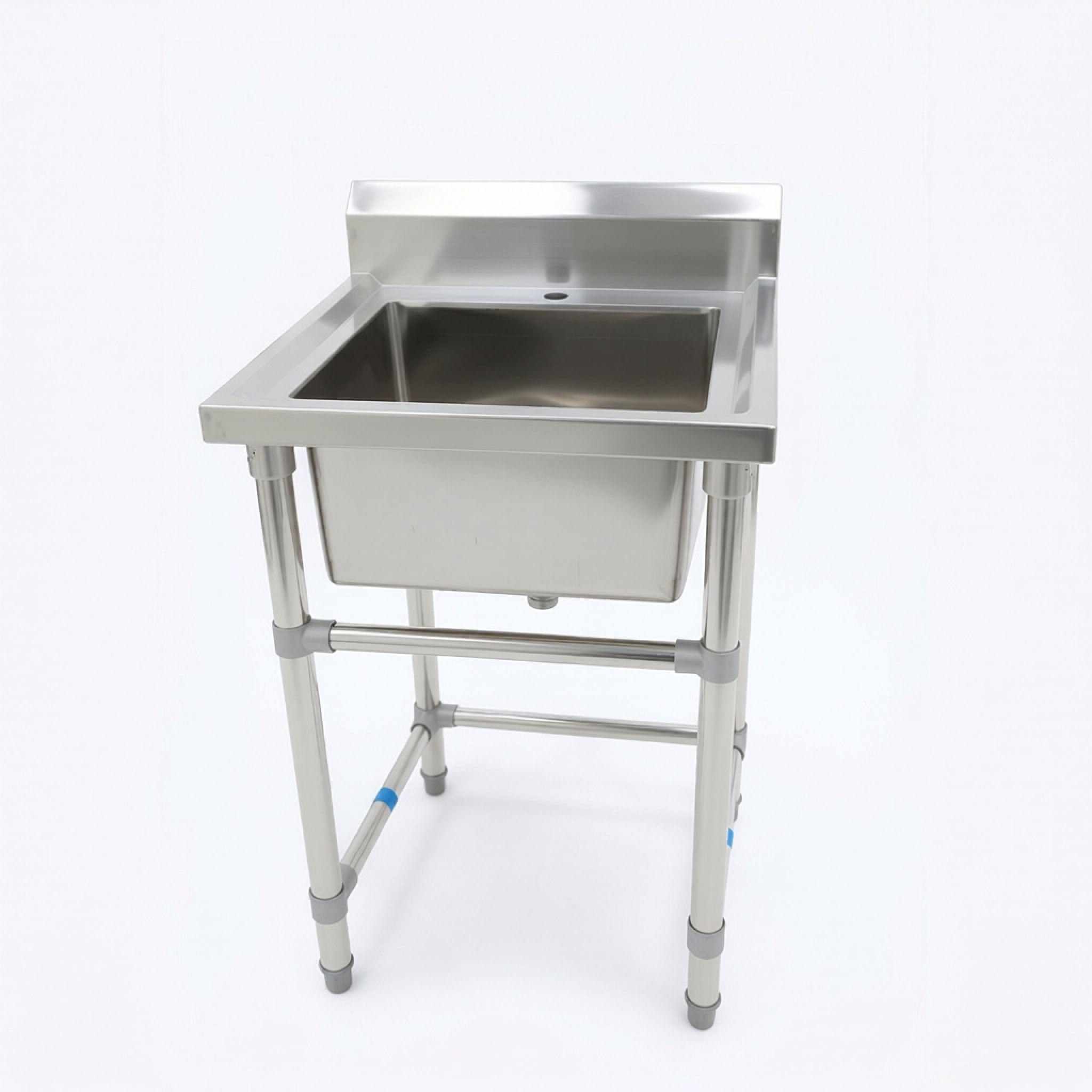 Commercial Stainless Steel Single Sink 600w x 600d x 900h mm EZ Stainless Pty Ltd