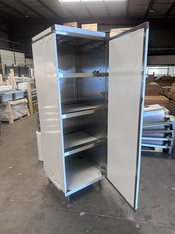 Cupboard Cabinet Single Hinged Door 600x600x1800 EZ Stainless Pty Ltd
