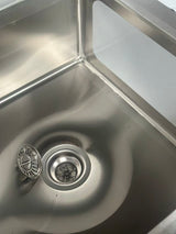 (#XD004) 1200x700x900 LEFT SINK free 50mm waste (Brand New, Little marks, Pick up only, 2 left) EZ Stainless Pty Ltd