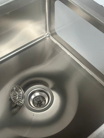 (#XD004) 1200x700x900 LEFT SINK free 50mm waste (Brand New, Little marks, Pick up only, 2 left) EZ Stainless Pty Ltd