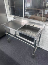 (#XD006) 1200x600x900 Right Sink (EX display, Pick up only, 1 only) EZ Stainless Pty Ltd