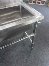 (#XD006) 1200x600x900 Right Sink (EX display, Pick up only, 1 only) EZ Stainless Pty Ltd