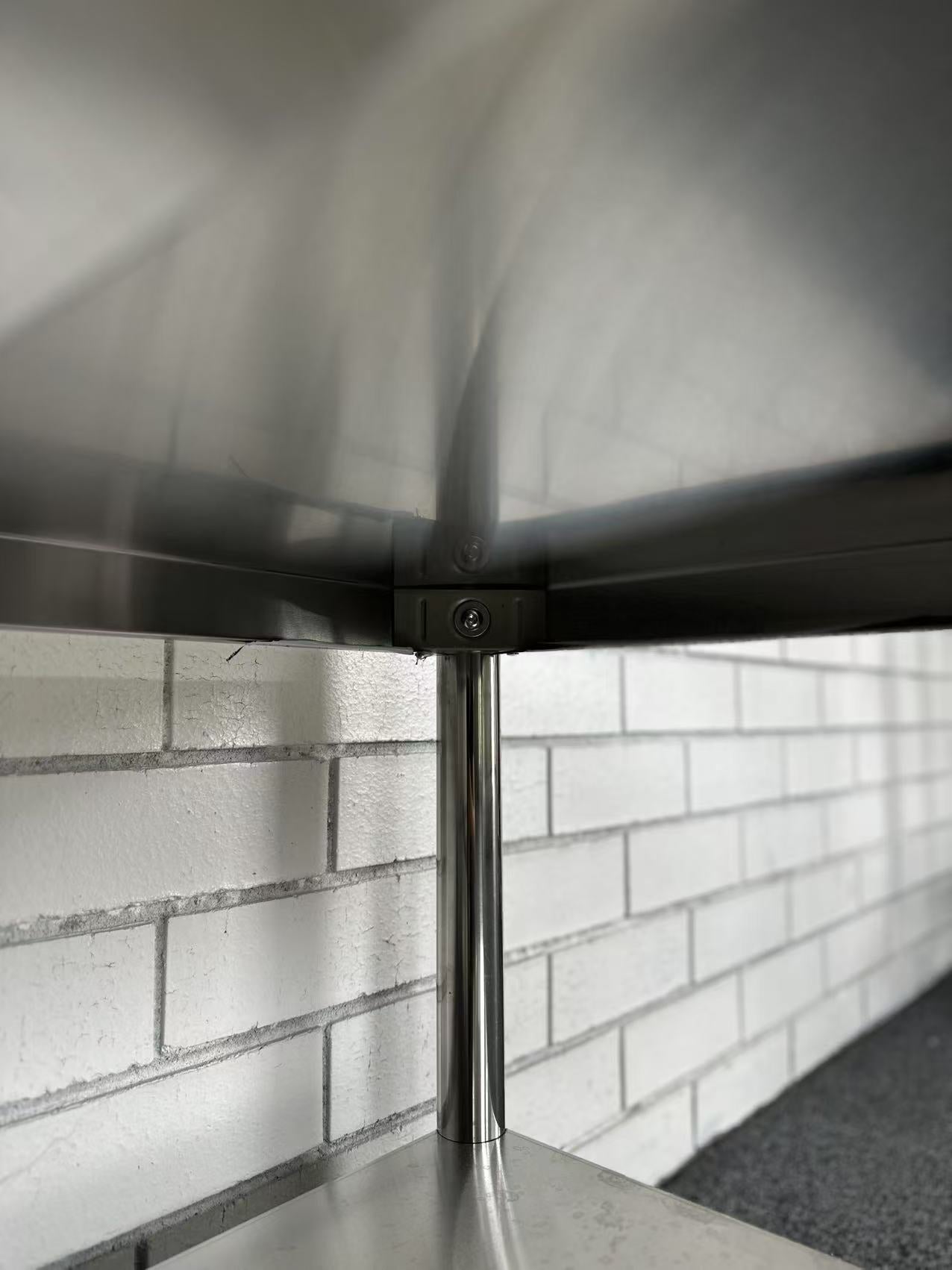 Add-on Stainless Steel Bottom Shelf EZ Stainless Pty Ltd