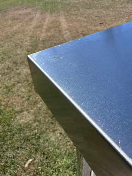 1000 x700 x900 Premium Range 1.2mm SS304 Heavy Duty Top Stainless Steel Benches EZ Stainless Pty Ltd