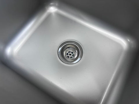 Fully Integrated Sink (No visible seams/joins) 1200x600x900 Left/Right EZ Stainless Pty Ltd