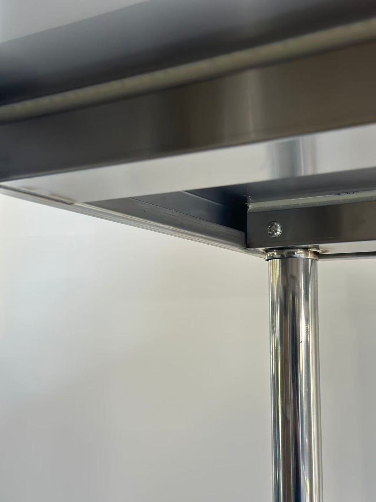 1000 x700 x900 (Splash back) Premium Range 1.2mm SS304 Heavy Duty Top Stainless Steel Benches EZ Stainless Pty Ltd