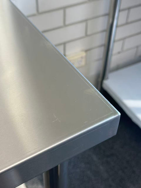 1800 x700 x900 (Splash back) Premium Range 1.2mm SS304 Heavy Duty Top Stainless Steel Benches EZ Stainless Pty Ltd
