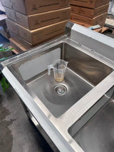 (#XD014) 1200x700x900 DOUBLE SINK + bottom shelf (Brand New, Little marks, Pick up only, 2 left) EZ Stainless Pty Ltd