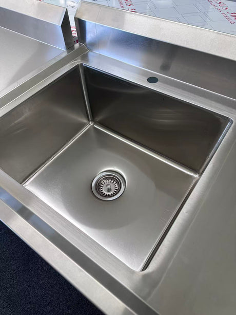 (#XD016) 1200x600x900 Left Sink (Brand New, Pick up only, 3 left) EZ Stainless Pty Ltd