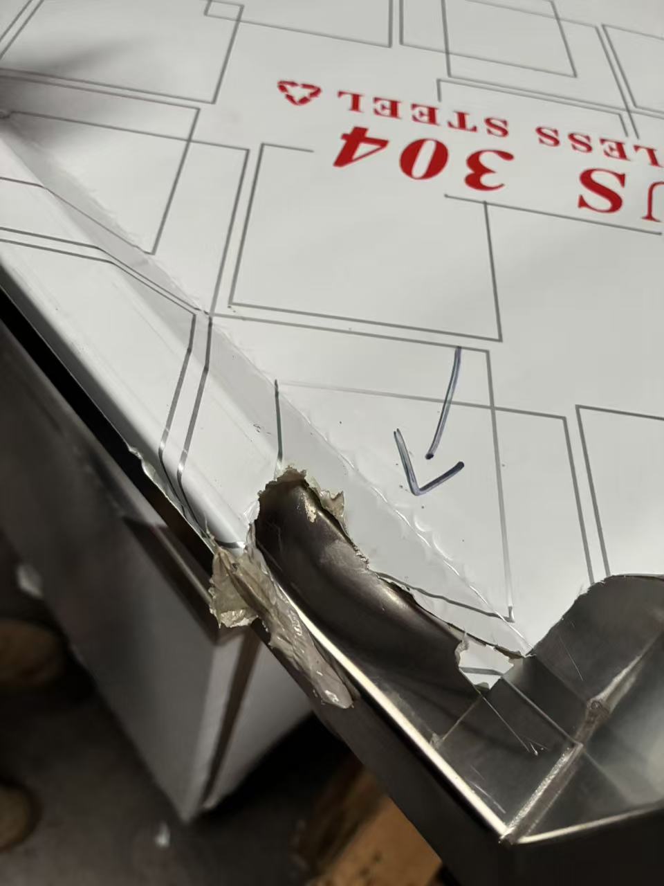 (#XD020) 1800x700x900 Centre Sink, Factory Second. (2 Available) EZ Stainless Pty Ltd