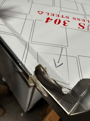 (#XD020) 1800x700x900 Centre Sink, Factory Second. (2 Available) EZ Stainless Pty Ltd