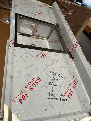 (#XD020) 1800x700x900 Centre Sink, Factory Second. (2 Available) EZ Stainless Pty Ltd