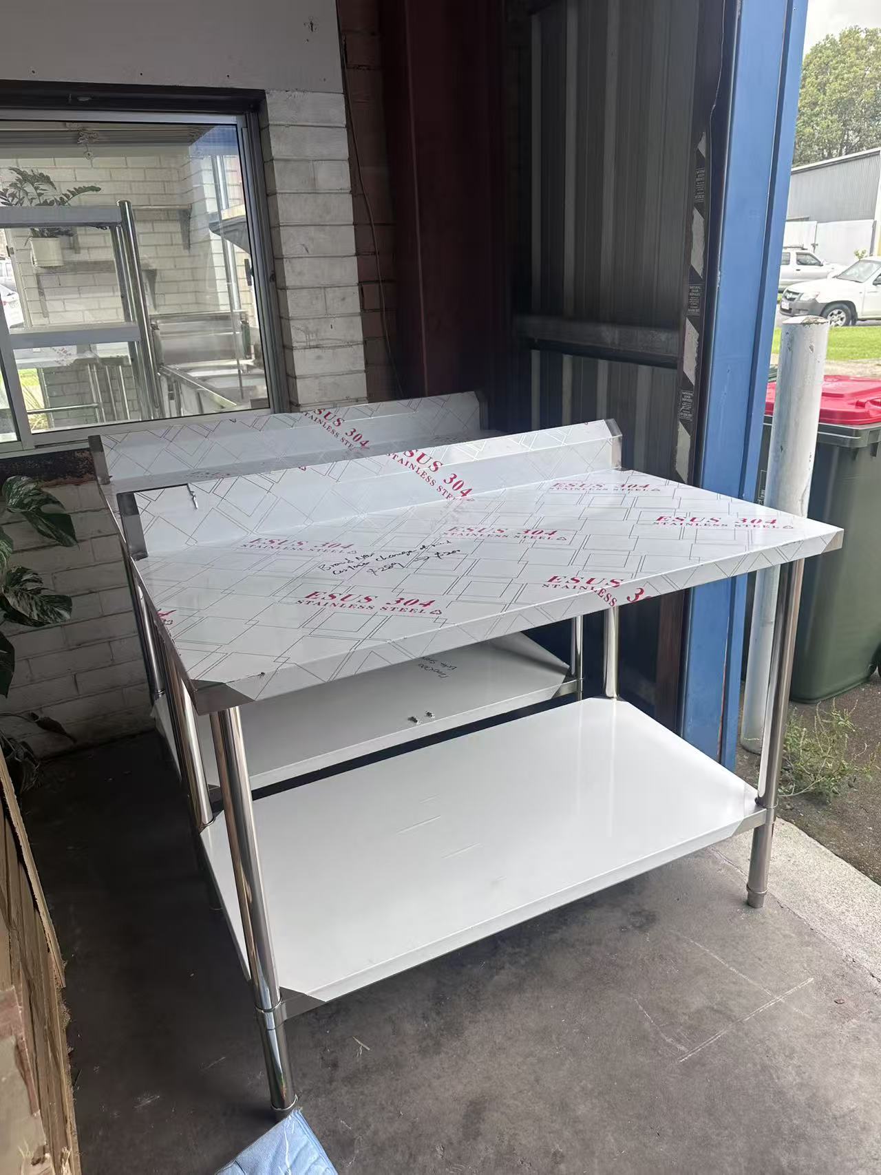 (#XD017) 1200x700x900 Premium Bench with Splash(Brand New, No Scratch, Customer change of mind) EZ Stainless Pty Ltd