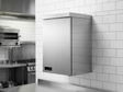 Wall Mount Cabinet with Single Hinged Door. 400(L) x 400(D) x 650(H) EZ Stainless Pty Ltd