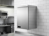 Wall Mount Cabinet with Single Hinged Door. 400(L) x 400(D) x 650(H) EZ Stainless Pty Ltd