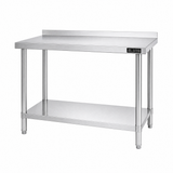 1200(L) x450(D) x900(H) Premium Range 1.2mm SS304 Heavy Duty Top Stainless Steel Benches EZ Stainless Pty Ltd