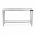 1500(L) x450(D) x900(H) Premium Range 1.2mm SS304 Heavy Duty Top Stainless Steel Benches EZ Stainless Pty Ltd