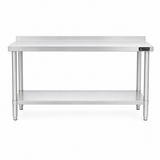 1500(L) x450(D) x900(H) Premium Range 1.2mm SS304 Heavy Duty Top Stainless Steel Benches EZ Stainless Pty Ltd