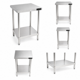 600(L) x450(D) x900(H) Premium Range 1.2mm SS304 Heavy Duty Top Stainless Steel Benches (Copy) EZ Stainless Pty Ltd