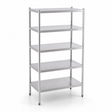 1000(L) x 400(D) x 1800(H) 5 Tier Rack/Shelving Unit for Food storage, Cold Room and Dry Storage EZ Stainless Pty Ltd