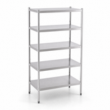 1000(L) x 400(D) x 1800(H) 5 Tier Rack/Shelving Unit for Food storage, Cold Room and Dry Storage EZ Stainless Pty Ltd