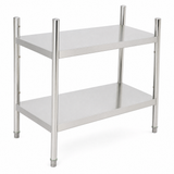 1500(L) x 500(D) x 1800(H) 5 Tier Rack/Shelving Unit for Food storage, Cold Room and Dry Storage EZ Stainless Pty Ltd