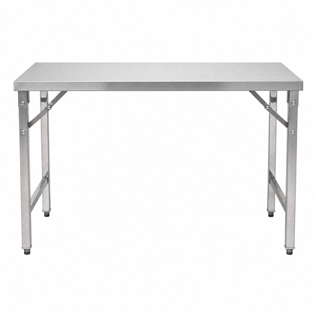 1500x600x900 Heavy Duty Foldable Stainless steel bench (Free Middle Pipe Shelf) EZ Stainless Pty Ltd