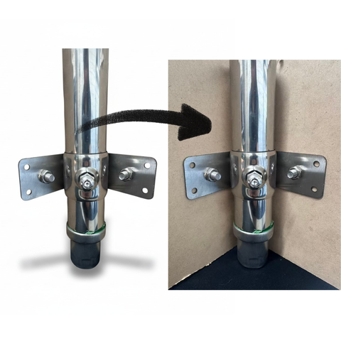 Legs Enclose Bracket (Set of 8) EZ Stainless Pty Ltd