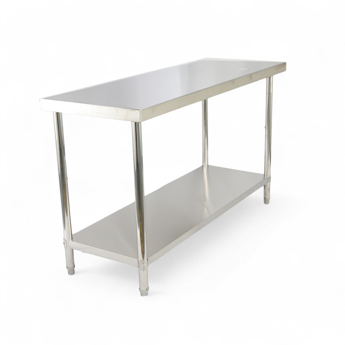 2000(L) x700(D) x900(H) 2 Tier Stainless Steel (FLAT) Bench/ Worktable for Kitchen and Food Prep EZ Stainless