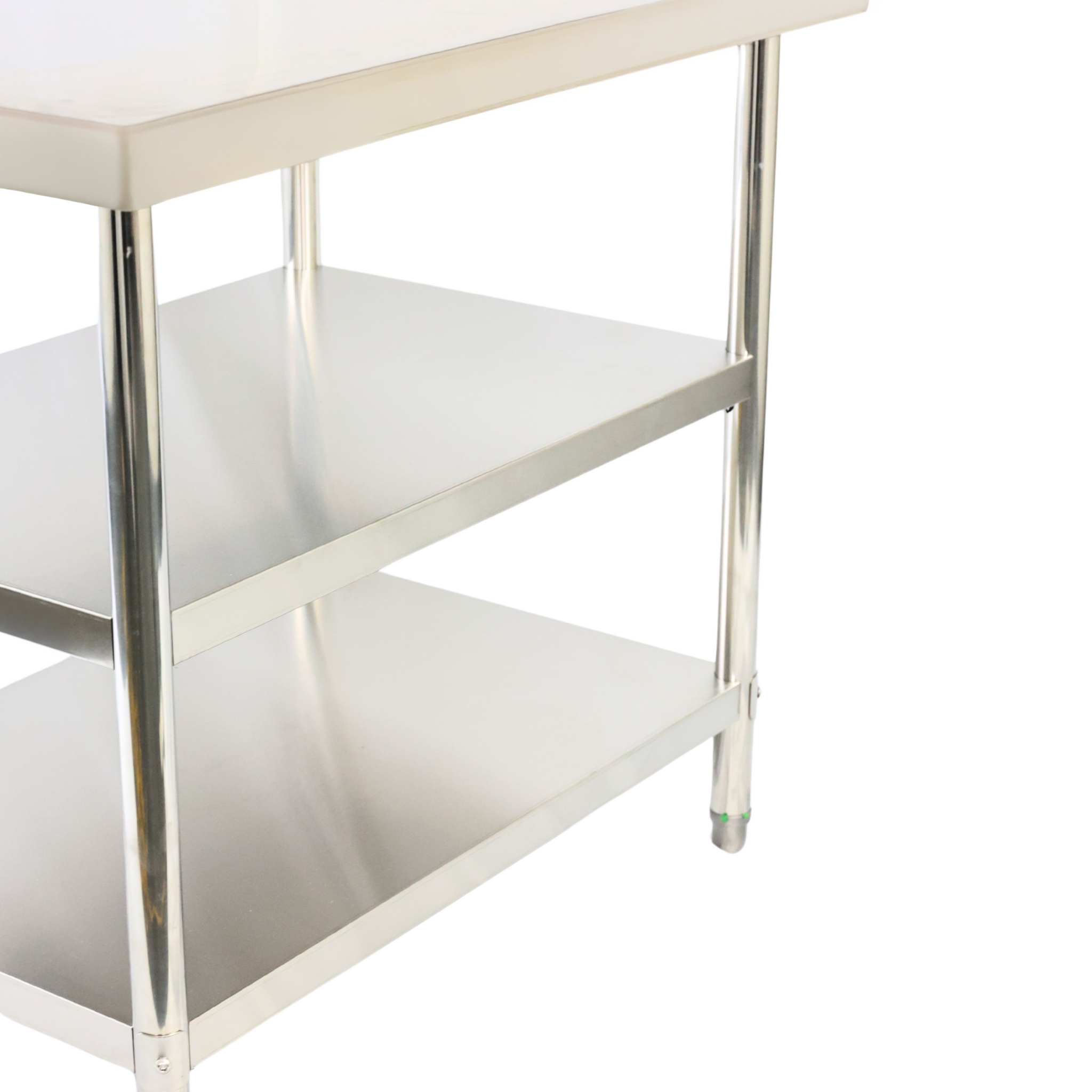 1200(L) x700(D) x900(H) 3 Tier Stainless Steel (FLAT) Bench/ Worktable for Kitchen and Food Prep