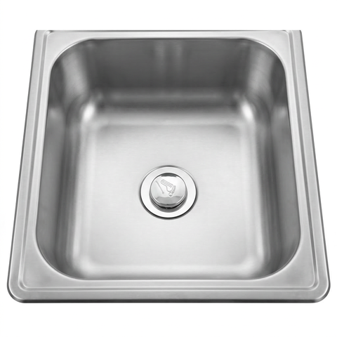 Wall Mount Basin Hand Wash Sink. 430(L) x380(D) x200(H) Hospital, WorkShop, Commercial Kitchen. EZ Stainless Pty Ltd