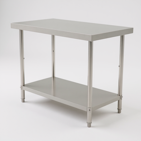 (700mm Deep) Econ range 1.0mm SS304 Stainless Steel Benches EZ Stainless Pty Ltd