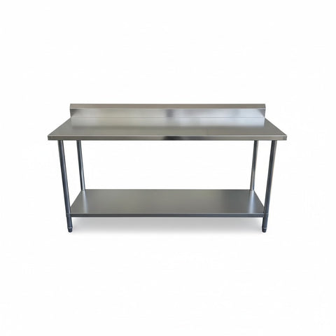 2000 x700 x900 (Splash back) Premium Range 1.2mm SS304 Heavy Duty Top Stainless Steel Benches EZ Stainless Pty Ltd