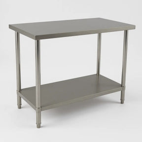 1219 x610 x900 340KG Premium Range 1.5mm SS304 Heavy Duty Top Stainless Steel Benches EZ Stainless Pty Ltd