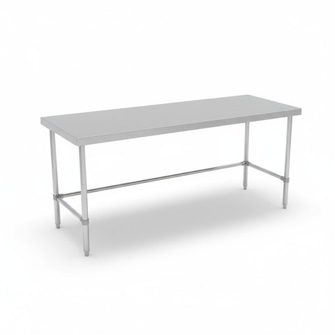 Single Tier Bench For Under Fridge, With reinforcement system + Screw down feet (4 Sizes) EZ Stainless Pty Ltd
