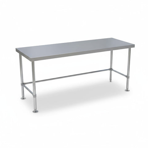 Single Tier Bench For Under Fridge, With reinforcement system + Screw down feet (4 Sizes) EZ Stainless Pty Ltd