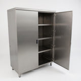 (#XD005) 1200x600x1800 Hinged door cabinet 120KG (Brand New, Pick up only, 5 left) EZ Stainless Pty Ltd