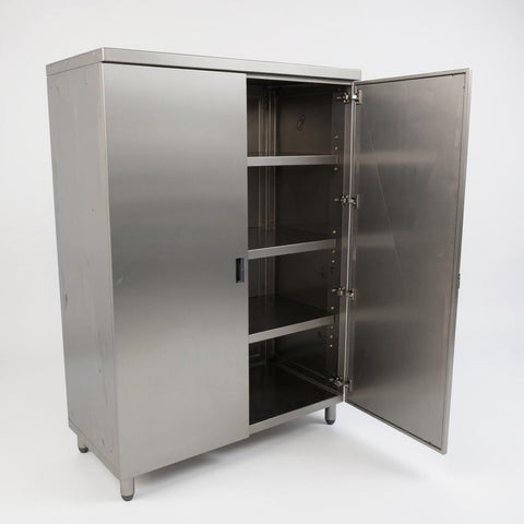 (#XD005) 1200x600x1800 Hinged door cabinet 120KG (Brand New, Pick up only, 5 left) EZ Stainless Pty Ltd