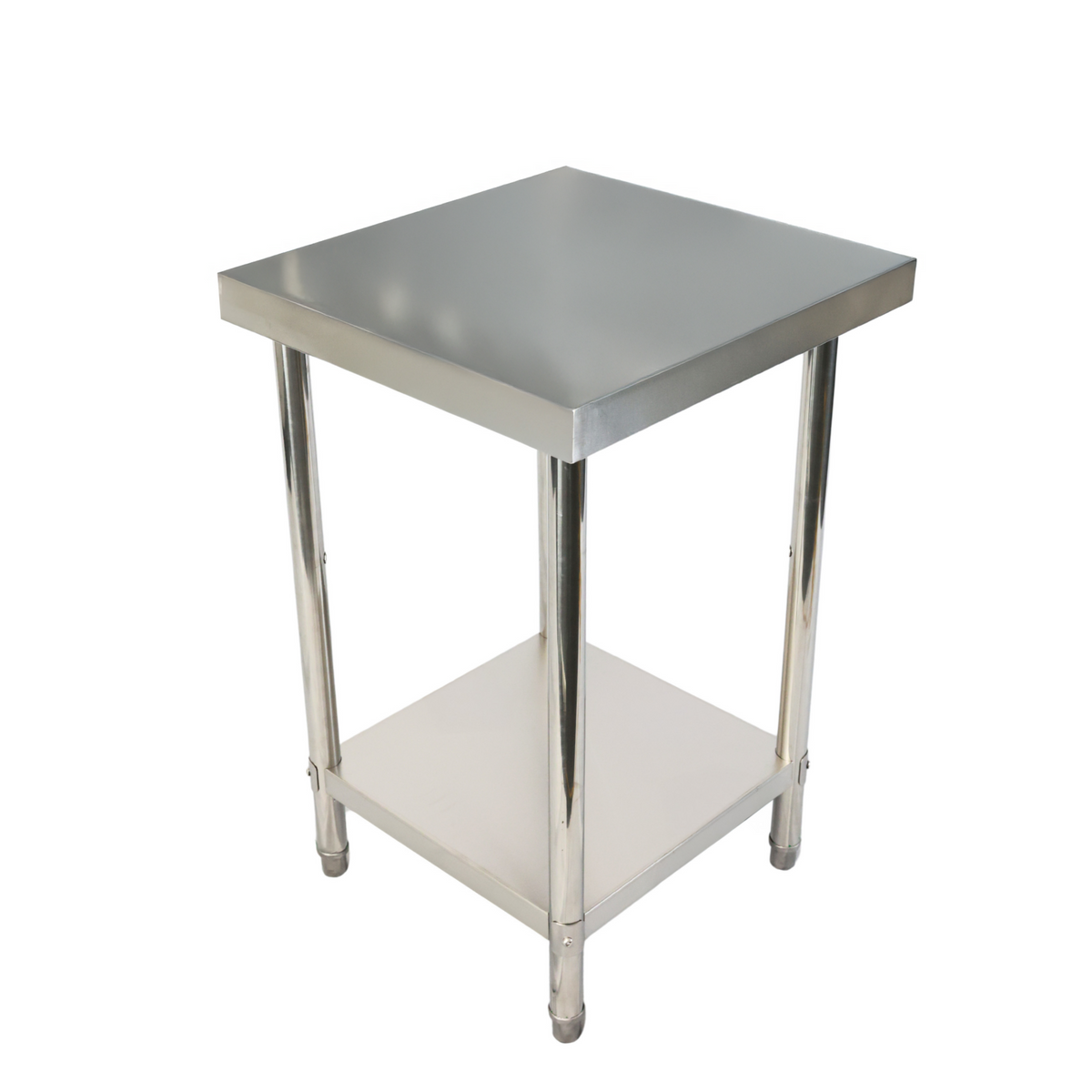 600(L) x600(D) x900(H) 2 Tier Stainless Steel (FLAT) Bench/ Worktable for Kitchen and Food Prep