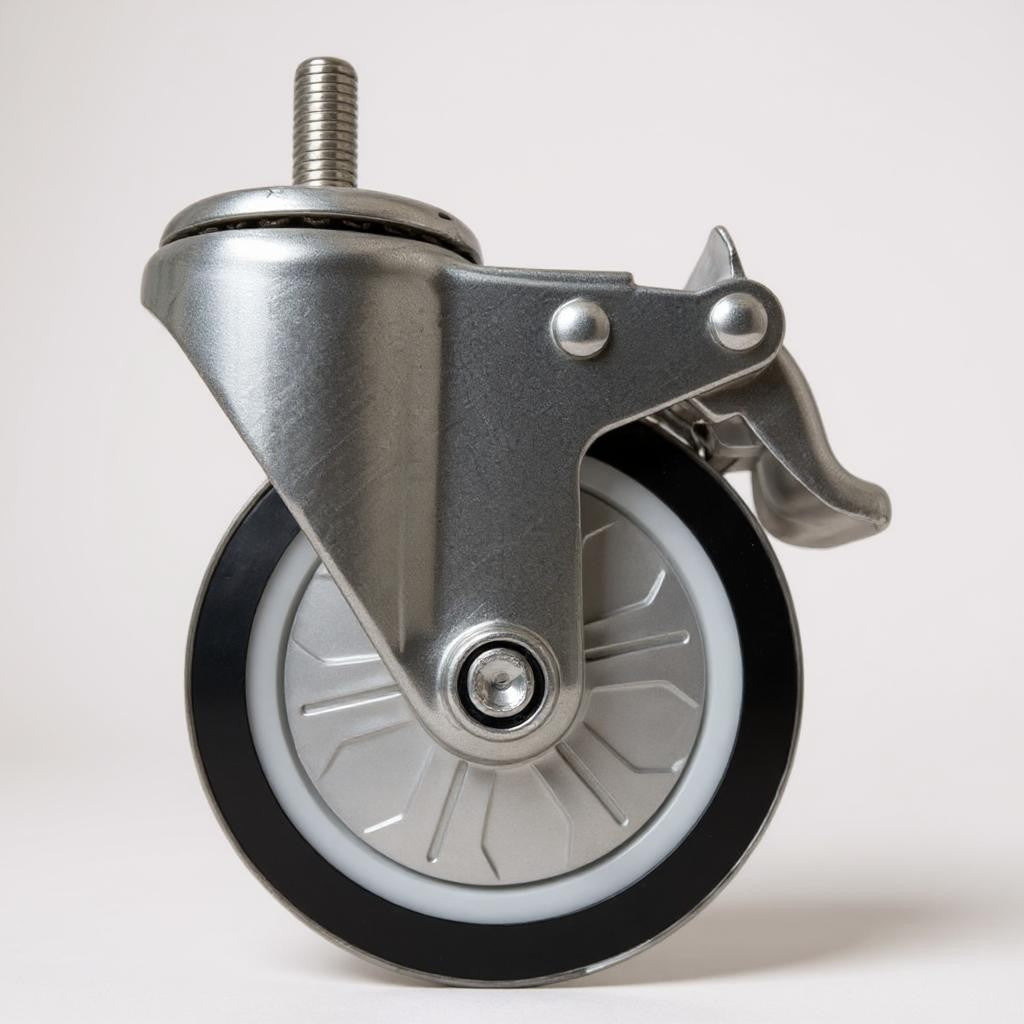 Wheels Set (4 x Lockable Wheels) for Benches, Sinks and Racks EZ Stainless Pty Ltd